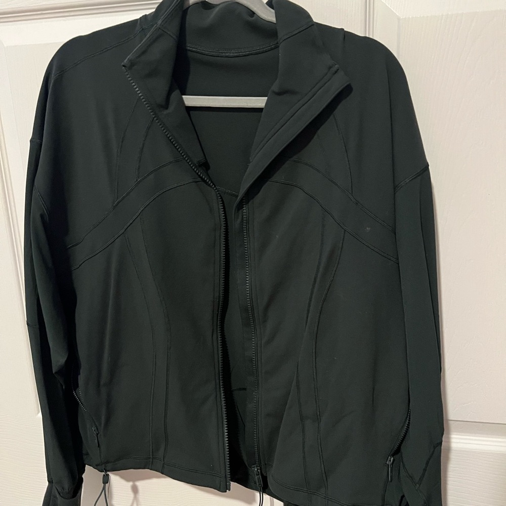 lululemon athletica Black Utility Zip-Up Jacket
